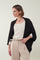 Mohair Shrug in Black