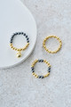 Gold Stretch Rings 