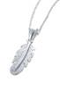 Sterling Silver Feather Pendant