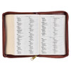 Kinh Thánh Tiếng Anh - Bản KJV - Large Print Compact - Bìa Dây Kéo Màu Đỏ Tía - KJV171