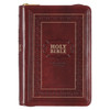 Kinh Thánh Tiếng Anh - Bản KJV - Large Print Compact - Bìa Dây Kéo Màu Đỏ Tía - KJV171