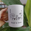 Ly sứ trắng Minh Long - God Is Love - CDLT-2521 Ly sứ trắng Minh Long - God Is Love - CDLT-2521
