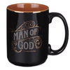 Ly Sứ Christian Art Gifts - Man of God Black - MUG1110