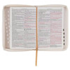 Kinh Thánh Tiếng Anh - Bản KJV - Large Print Thinline Bible - Bìa Trắng (có khóa kéo) - KJV261