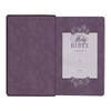 Kinh Thánh Tiếng Anh – Bản KJV - Giant Print Bible – Bìa Hoa Tím - KJV140