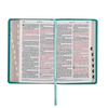 Kinh Thánh Tiếng Anh – Bản KJV - Giant Print Bible – Bìa Xanh Teal –  KJV182