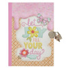 Sổ Nhật ký bí mật Niềm Vui Tràn Ngập - Phi-líp 4:4 - Let Joy Fill Your Day Secret Diary - Philippians 4:4-  SNB008