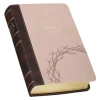 Kinh Thánh Tiếng Anh - Bản KJV - Giant Print Bible - Bìa Hồng Mão Gai- KJV326