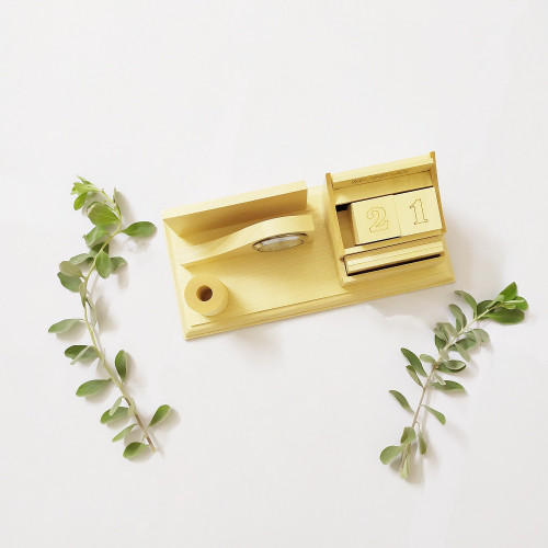 Cắm Bút Đồng Hồ Gỗ Có Lịch Để Bàn - Thi Thiên 23:1 - BVSL-1093 Cắm Bút Đồng Hồ Gỗ Có Lịch Để Bàn - Thi Thiên 23:1 - BVSL-1093