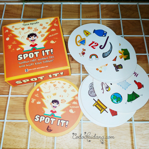 Bộ Thẻ Game - Spot It - SUVN-007 Bộ Thẻ Game - Spot It - SUVN-007