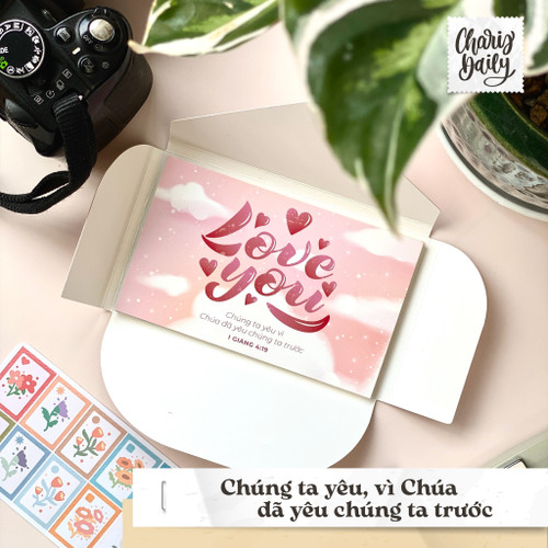 Bộ 10 Post Card Love Message - CRD-2185 Bộ 10 Post Card Love Message - CRD-2185