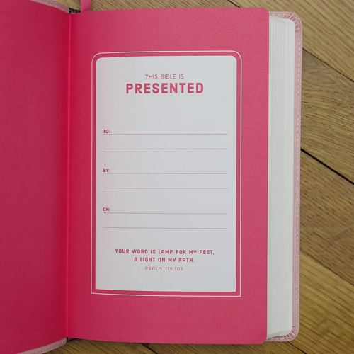 Bản NIV Bible For Kids - Bìa Hồng Bản NIV Bible For Kids - Bìa Hồng