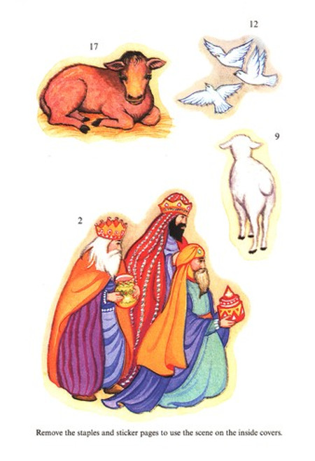  Sách bỏ túi - Sách Sticker Giáng Sinh - Nativity Sticker Activity Book - CB-417455