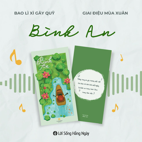 Xấp 6 Bao Lì Xì - Bao Thư Cơ Đốc - GIAI ĐIỆU MÙA XUÂN - ODB-2389 Xấp 6 Bao Lì Xì - Bao Thư Cơ Đốc - GIAI ĐIỆU MÙA XUÂN - ODB-2389