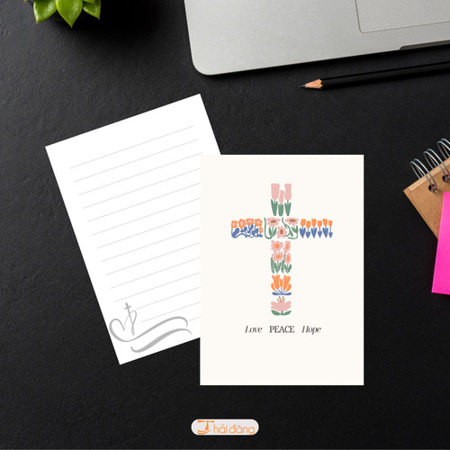 Thiệp Cơ Đốc - Họa tiết Thập giá - TCD-2544 Thiệp Cơ Đốc - Họa tiết Thập giá - TCD-2544