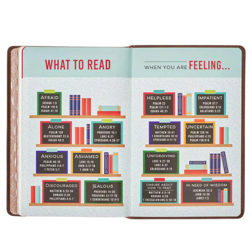 Kinh Thánh Tiếng Anh - Bản KJV - Faux Leather Kid's - Bìa Nâu - KJV239 Kinh Thánh Tiếng Anh - Bản KJV - Faux Leather Kid's - Bìa Nâu - KJV239