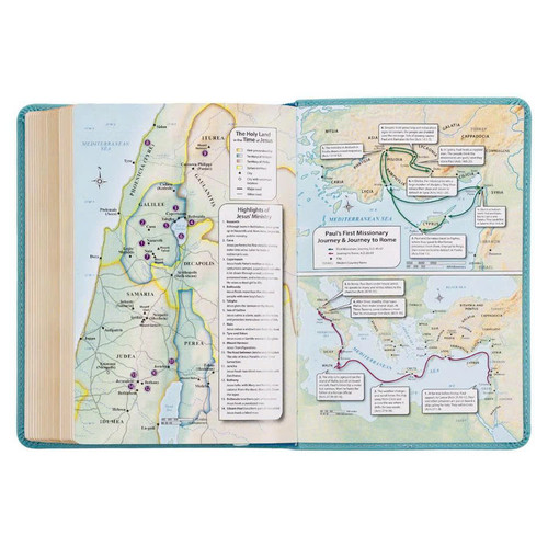 Kinh Thánh Tiếng Anh - Bản KJV - Large Print Compact - Bìa Xanh Biển - KJV232 Kinh Thánh Tiếng Anh - Bản KJV - Large Print Compact - Bìa Xanh Biển - KJV232