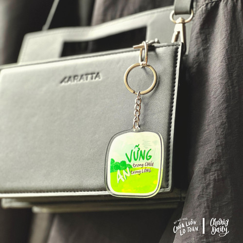 Móc Khoá Mica - Bộ sưu tập 'Chúa luôn lo toan' - CRD-2674 Móc Khoá Mica - Bộ sưu tập 'Chúa luôn lo toan' - CRD-2674