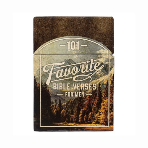 Hộp Card Thông Điệp - Những Câu Kinh Thánh Yêu Thích Cho Quý Ông - Favorite Bible Verses for Men - BX155