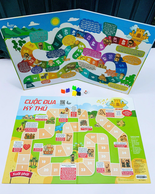 Bộ Trò Chơi Cuộc Đua Kỳ Thú - 2 Bản Đồ Tiếng Việt - SUVN-2707 Bộ Trò Chơi Cuộc Đua Kỳ Thú - 2 Bản Đồ Tiếng Việt - SUVN-2707