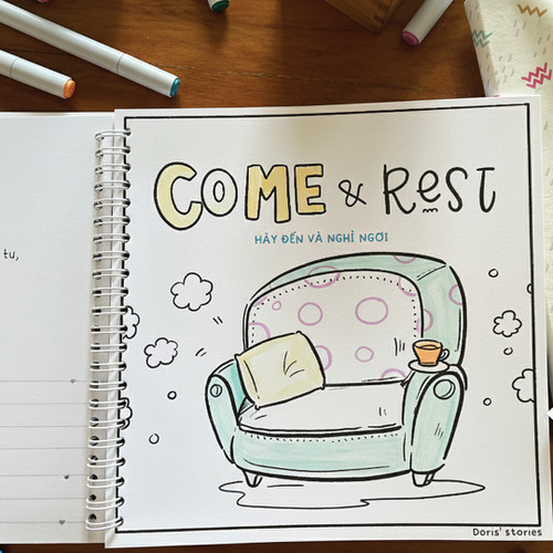 Sách Tô Màu – Tĩnh Nguyện Joyful Heart - Lòng Vui Mừng - DOR-2754