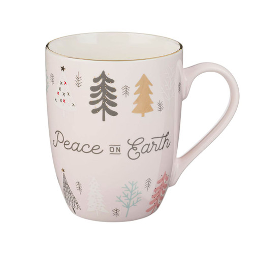Ly Sứ Christian Art Gifts - Peace on Earth Pink - MUG1253