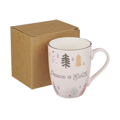 Ly Sứ Christian Art Gifts - Peace on Earth Pink - MUG1253