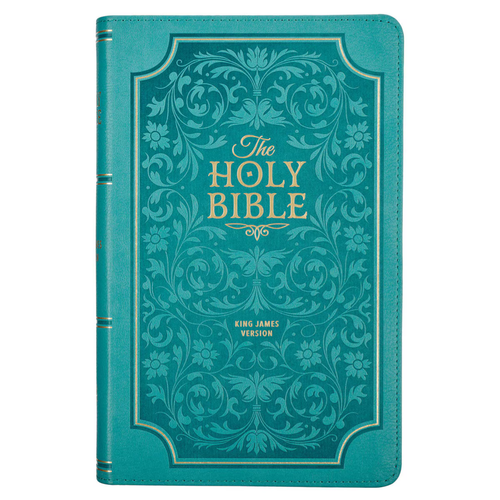 Kinh Thánh Tiếng Anh – Bản KJV - Giant Print Bible – Bìa Xanh Teal –  KJV182