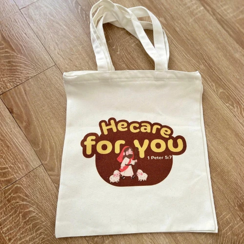 Túi Xách Tote Đeo Vai Thông Điệp Cơ Đốc - Mẫu Ngẫu Nhiên - GR-2798