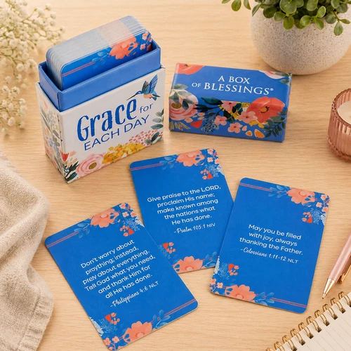 Hộp Card Thông Điệp - Ân Điển Mỗi Ngày - Grace for Each Day - BX172