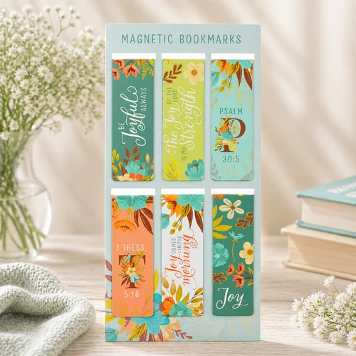 Bộ Bookmark Nam Châm - Joyful Faith Floral - MGB101
