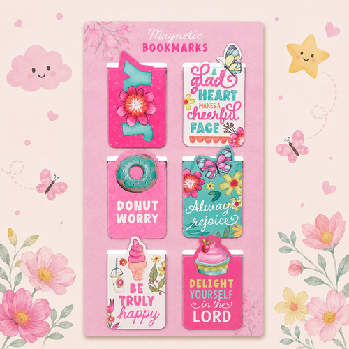  Bộ Bookmark Nam Châm - Sprinkled with Joy - MGB140