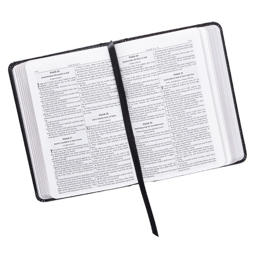 Kinh Thánh Tiếng Anh - Bản KJV Pocket - Bìa Đen - KJV013