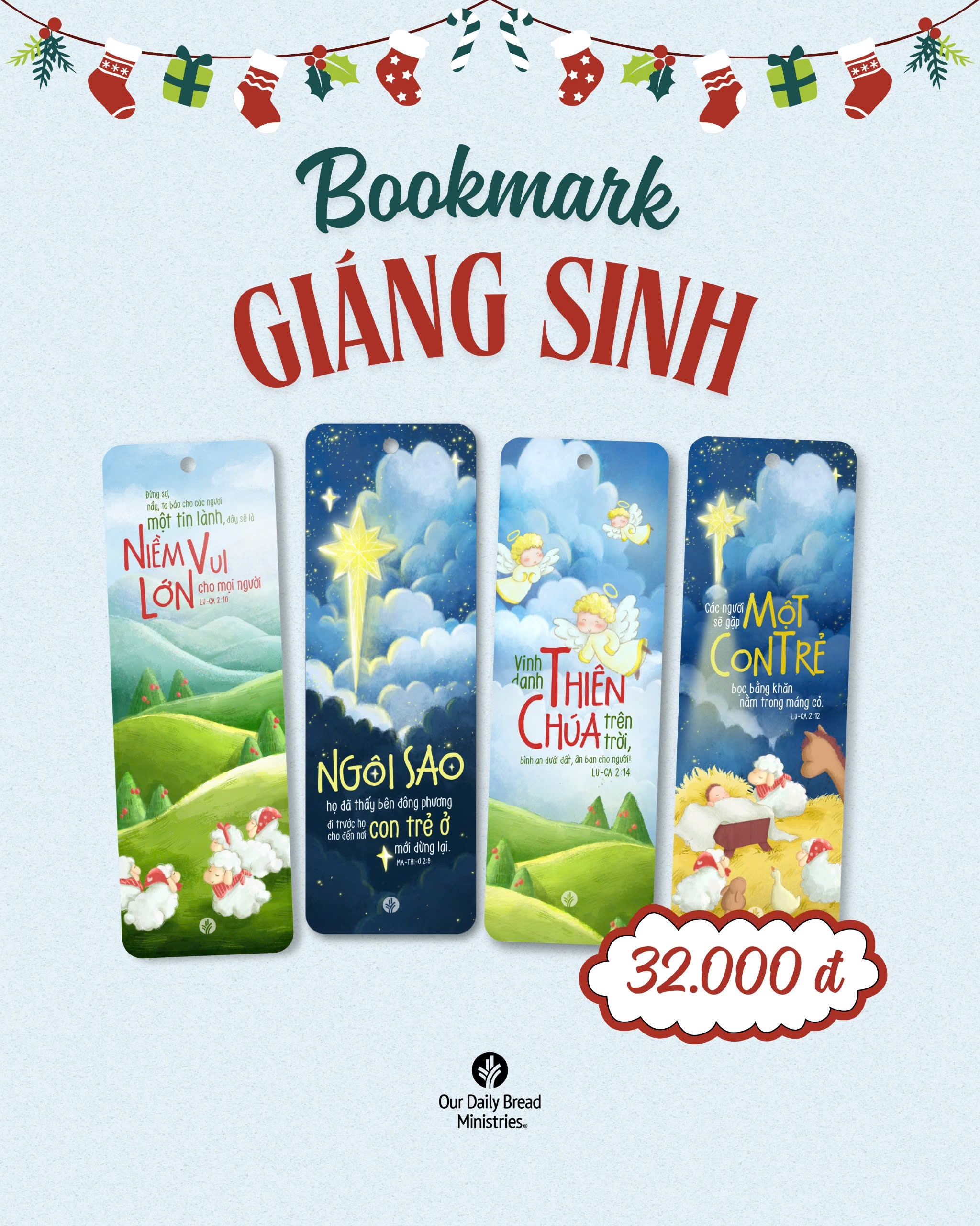 Bookmark giáng sinh Bookmark giáng sinh