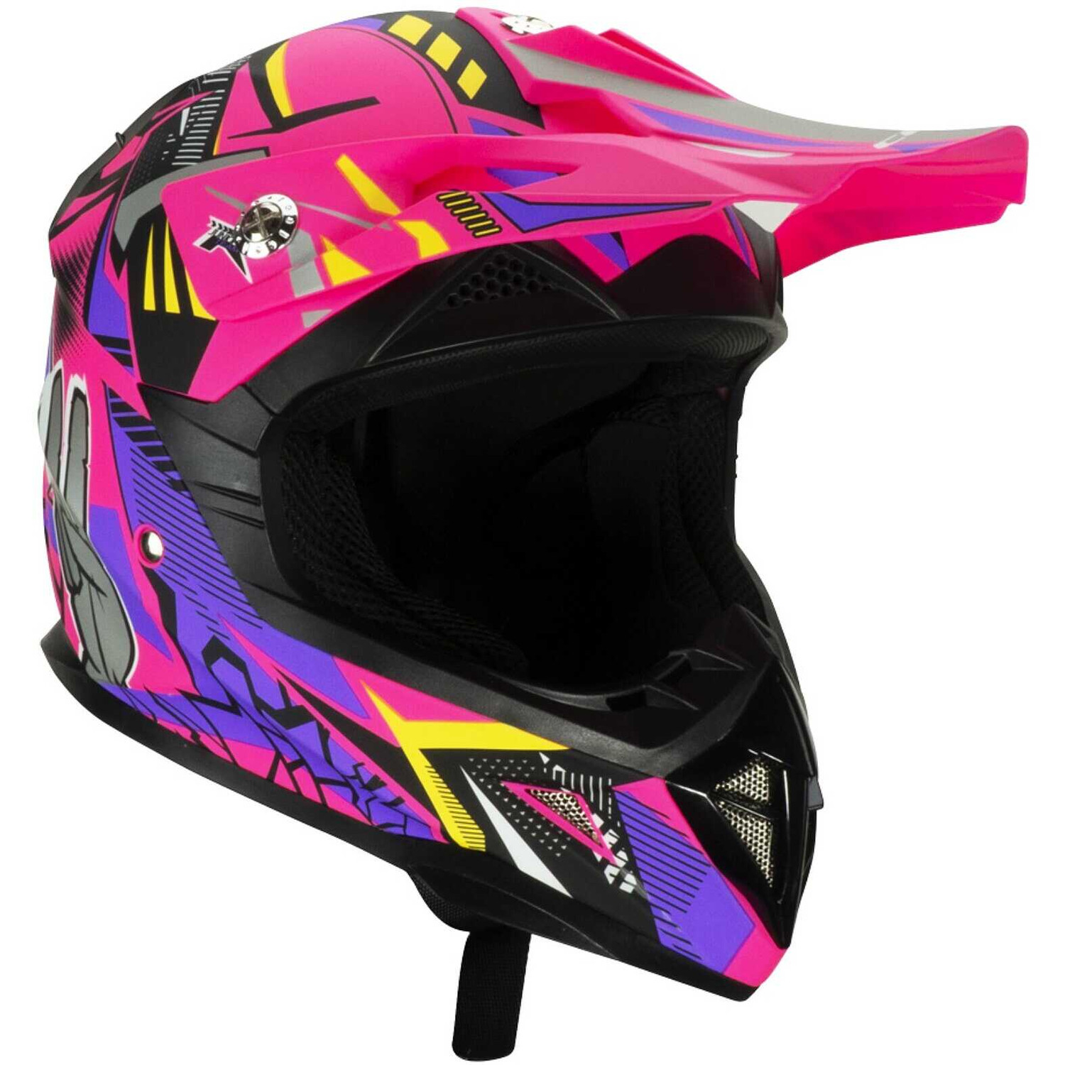 Casco Cross Bambino CGM 209G Winner Arancione - Ricambi Originali -   - Ricambi e accessori per scooter e motorini