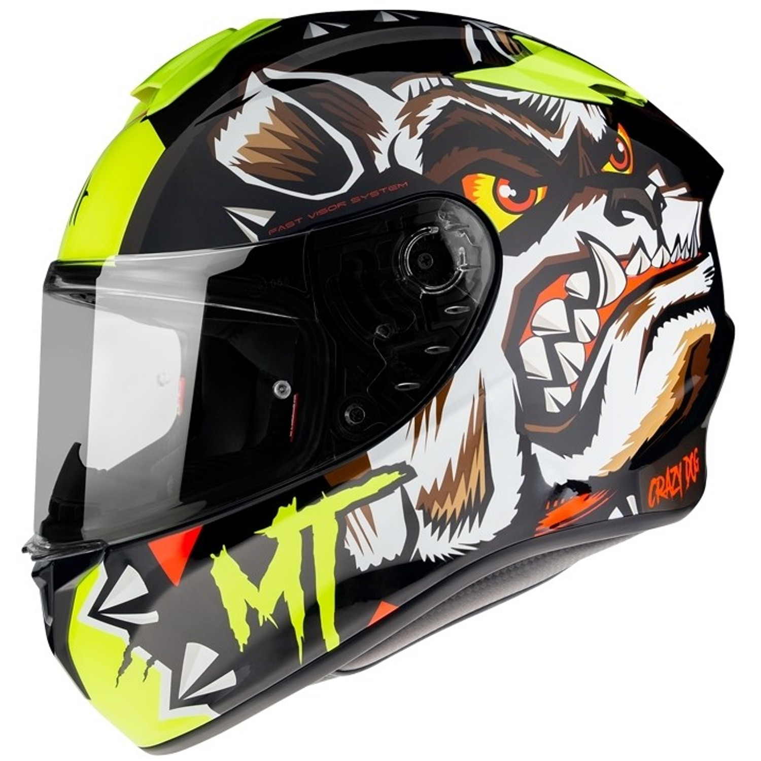 Casco Moto Integrale Mt Helmet TARGO Joker A1 Nero Lucido