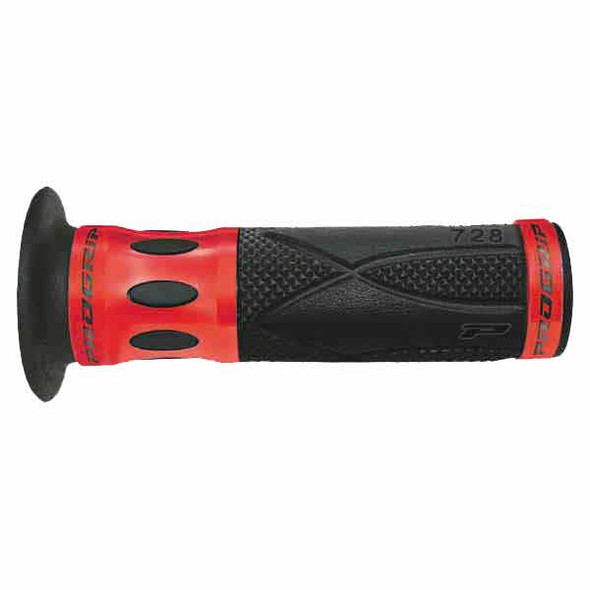 MANOPOLE STRADA FORATE PROGRIP 728 (COLORE:ROSSO)