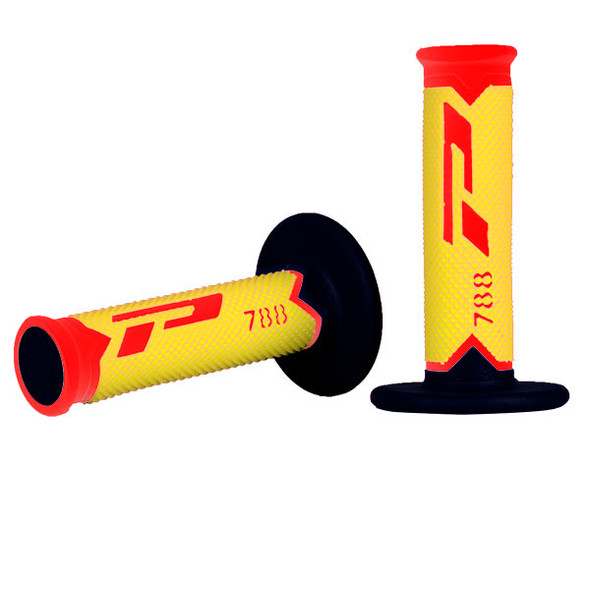 MANOPOLE CROSS PROGRIP 788 TRIPLE DENSITY (COLORE: ROSSO/GIALLO/NERO)