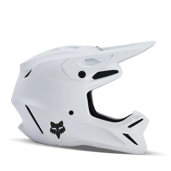 FOX CASCO V3 SOLID MATTE WHITE