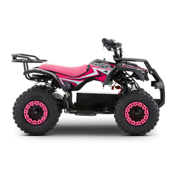 Miniquad elettrico 800 Watt Hiro Tiger 6" Rosa [3-8 anni]