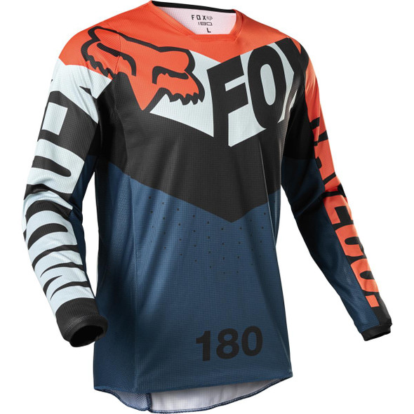 Fox Kids 180 Trice Jersey - Grigio Arancio - Taglia Km