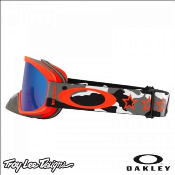 Oakley O Frame 2.0 Pro MX TLD Black Camo - Black Ice Iridium