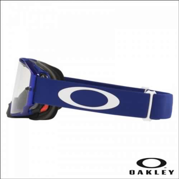 Oakley Airbrake MX Moto Blue - Lens Clear