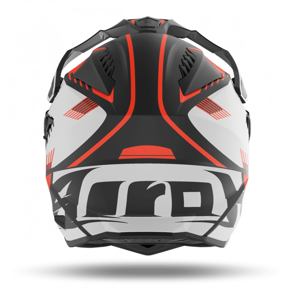 Casco Integrale On-Off Moto Touring Airoh COMMANDER BOOST ORANGE MATT