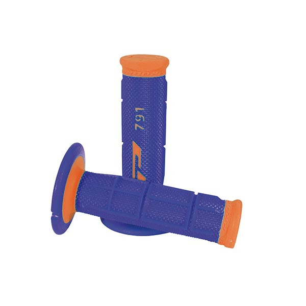 MANOPOLE CROSS PROGRIP 791 DUAL DENSITY (COLORE: ARANCIO FLUO/BLU)