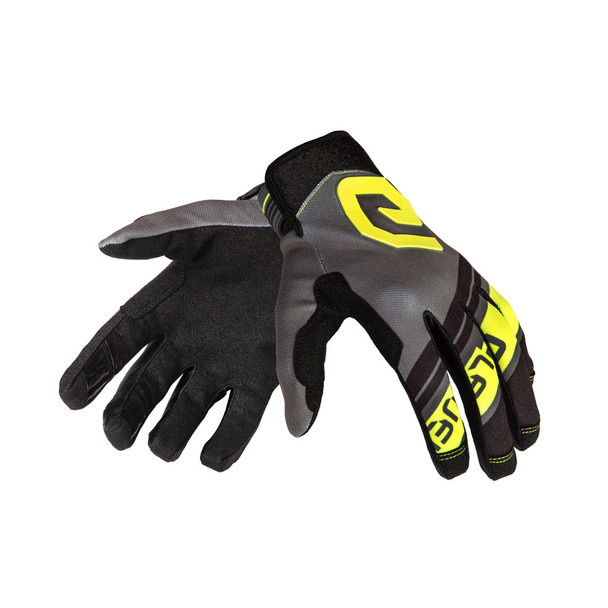 X Legend Gloves Black/White/Fluo Yellow