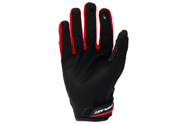 GUANTI MOTOCROSS HAYES ROSSO E NERO