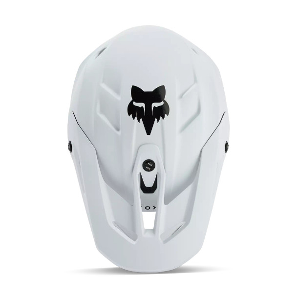 FOX CASCO V3 SOLID MATTE WHITE