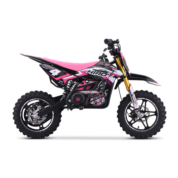 Minicross elettrica 550 Watt Hiro Falcon 10/10 ROSA [4-8 anni]