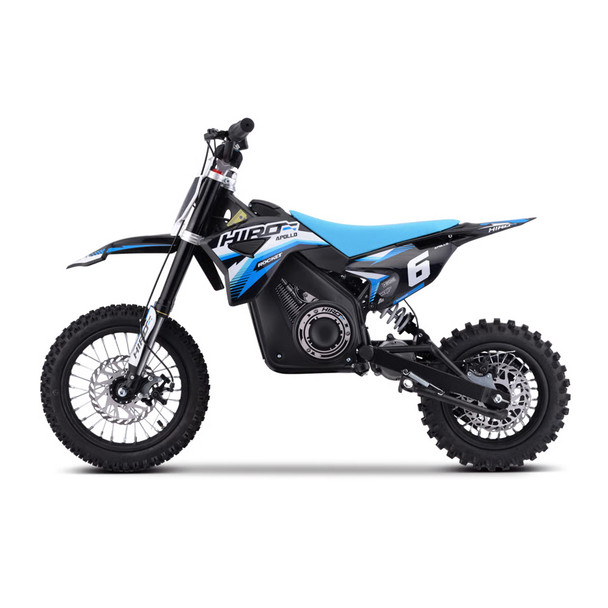 Minicross elettrico 1000 Watt Hiro Rocket 12/10 Blu